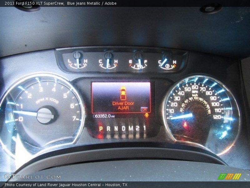 Blue Jeans Metallic / Adobe 2013 Ford F150 XLT SuperCrew