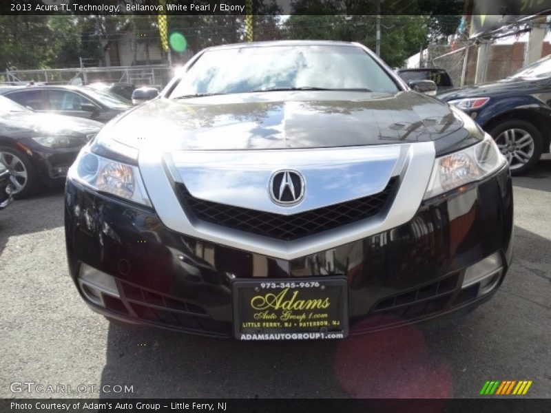 Bellanova White Pearl / Ebony 2013 Acura TL Technology