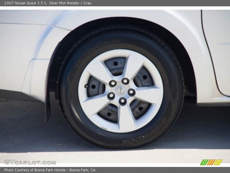 Silver Mist Metallic / Gray 2007 Nissan Quest 3.5 S
