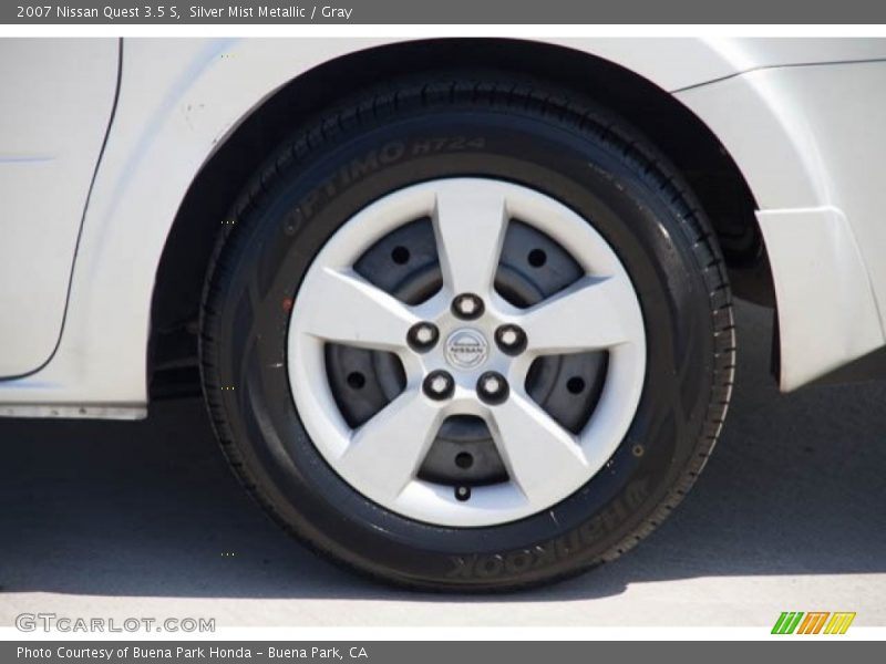 Silver Mist Metallic / Gray 2007 Nissan Quest 3.5 S