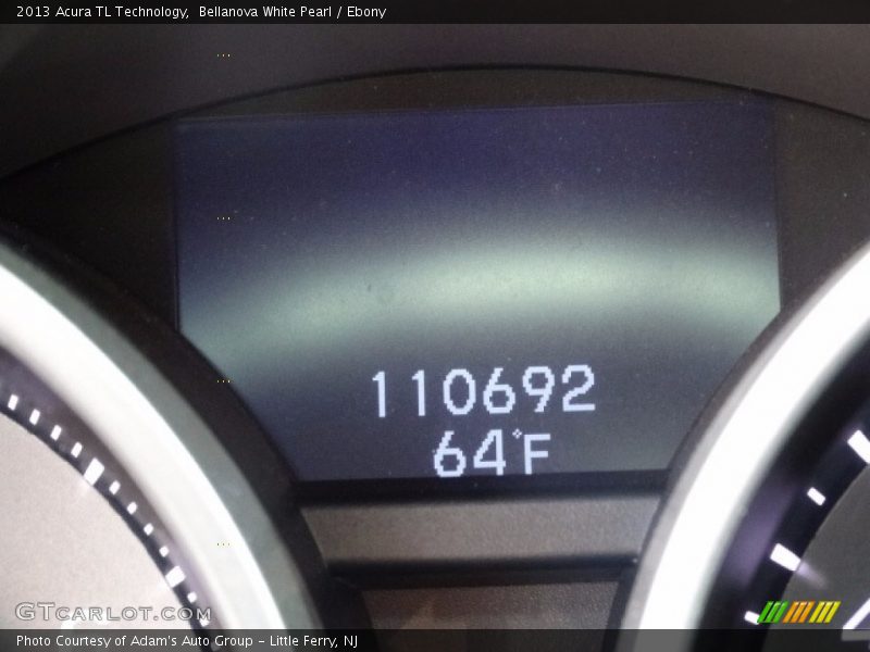 Bellanova White Pearl / Ebony 2013 Acura TL Technology