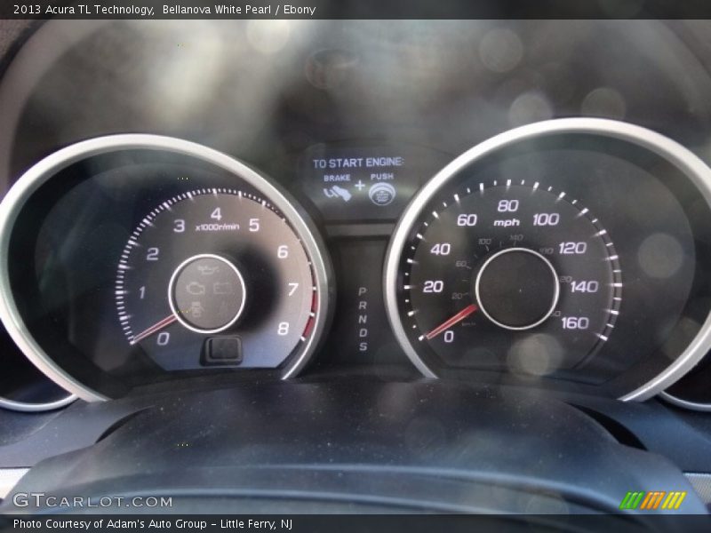 Bellanova White Pearl / Ebony 2013 Acura TL Technology