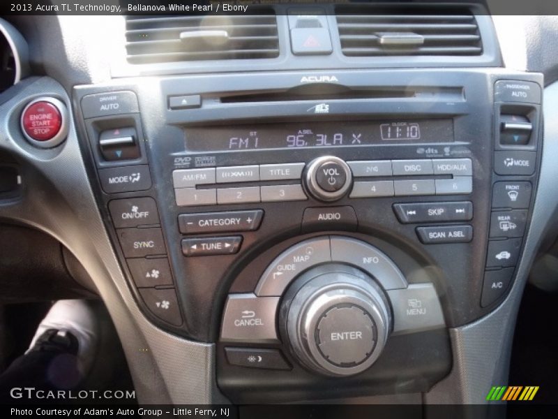 Bellanova White Pearl / Ebony 2013 Acura TL Technology