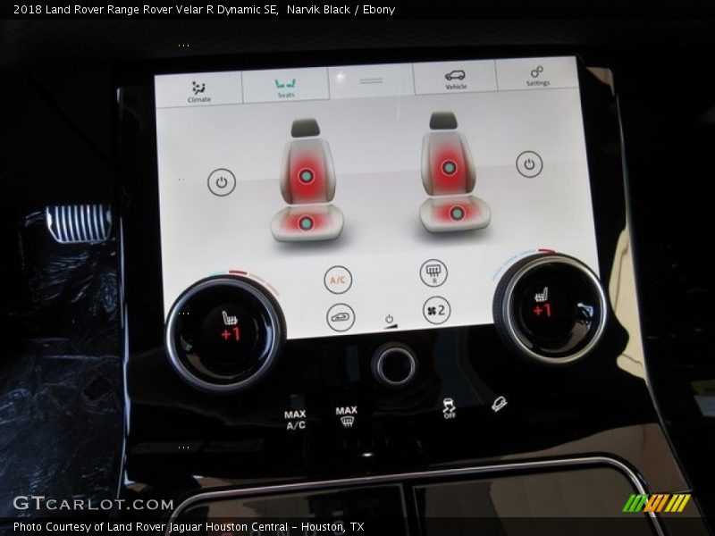 Controls of 2018 Range Rover Velar R Dynamic SE