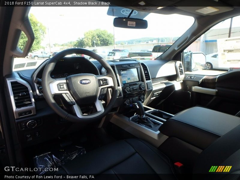 Shadow Black / Black 2018 Ford F150 Lariat SuperCab 4x4