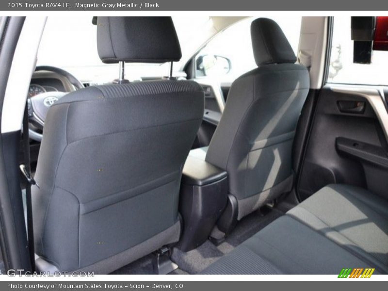 Magnetic Gray Metallic / Black 2015 Toyota RAV4 LE