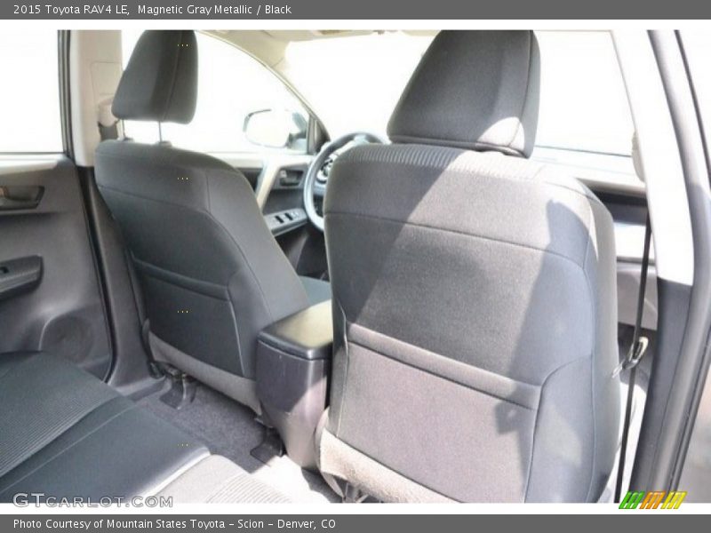 Magnetic Gray Metallic / Black 2015 Toyota RAV4 LE