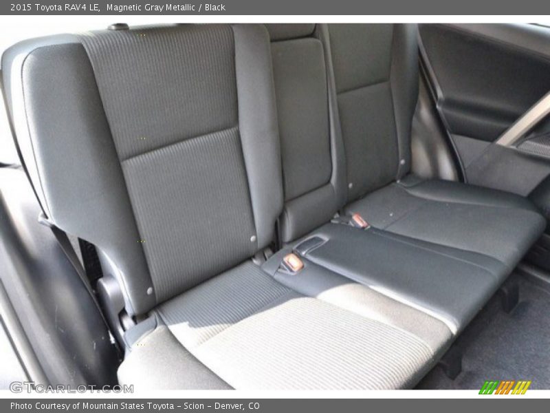 Magnetic Gray Metallic / Black 2015 Toyota RAV4 LE