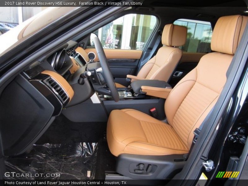  2017 Discovery HSE Luxury Vintage Tan/Ebony Interior