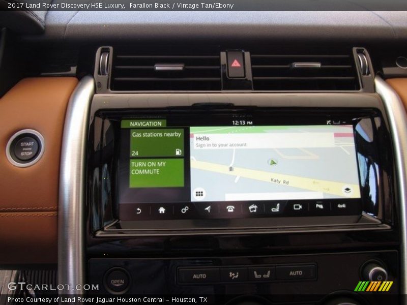 Navigation of 2017 Discovery HSE Luxury