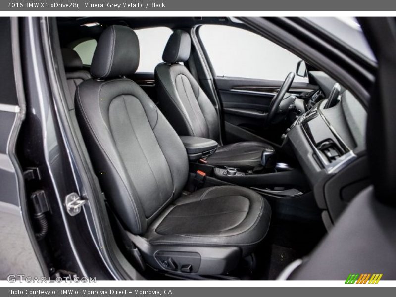 Mineral Grey Metallic / Black 2016 BMW X1 xDrive28i