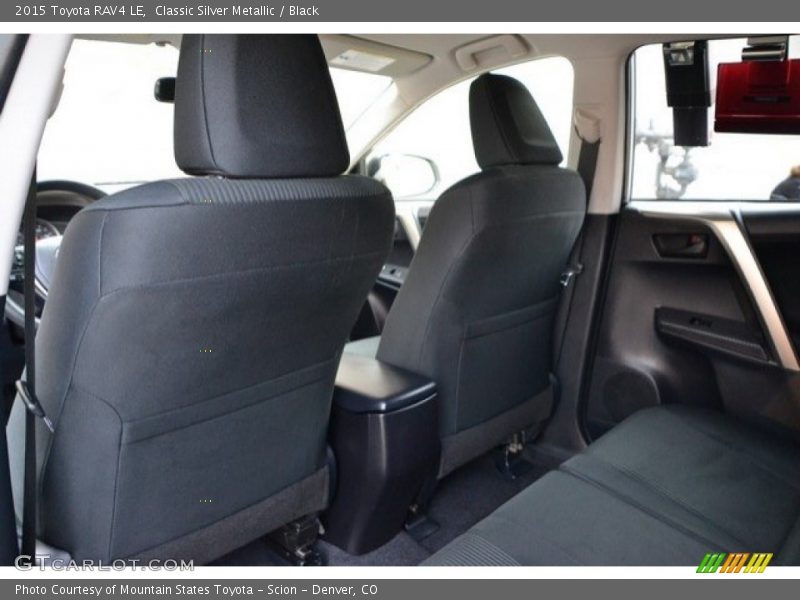 Classic Silver Metallic / Black 2015 Toyota RAV4 LE