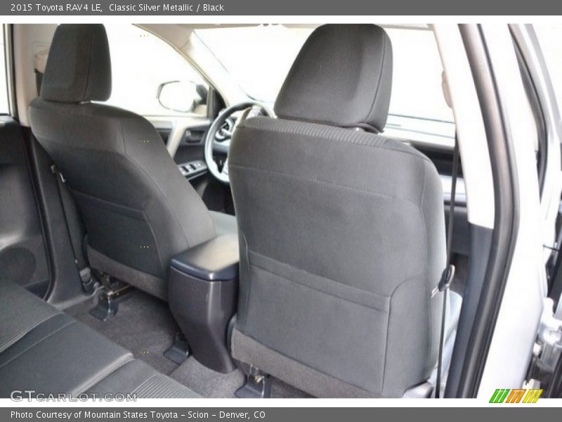 Classic Silver Metallic / Black 2015 Toyota RAV4 LE