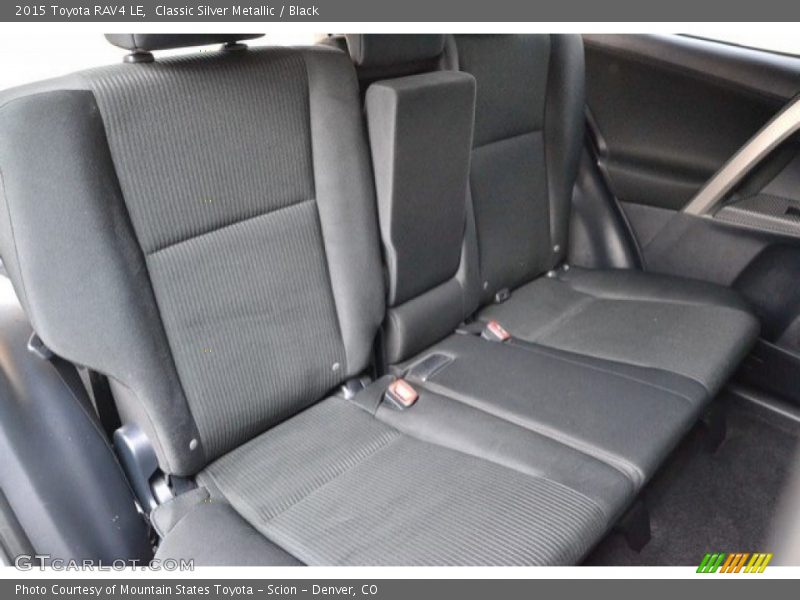 Classic Silver Metallic / Black 2015 Toyota RAV4 LE