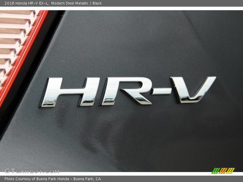 Modern Steel Metallic / Black 2018 Honda HR-V EX-L