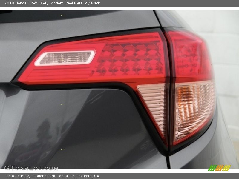 Modern Steel Metallic / Black 2018 Honda HR-V EX-L