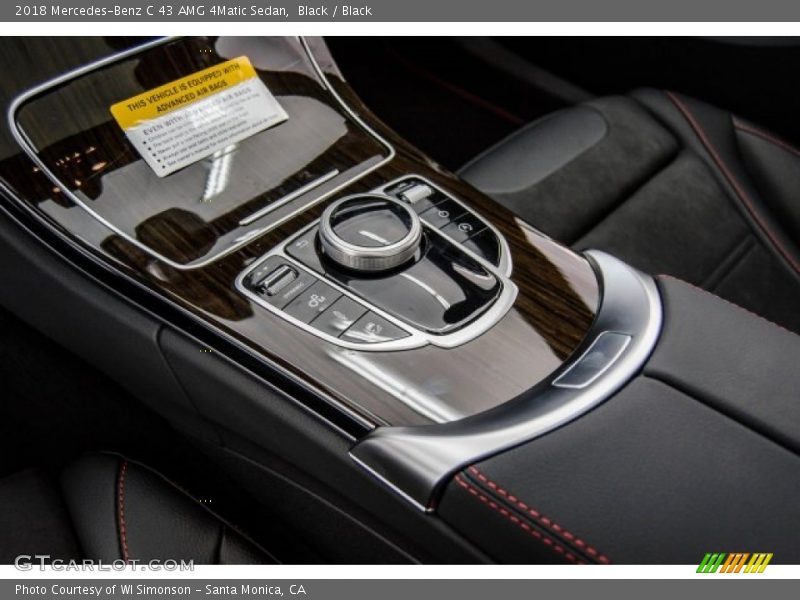 Controls of 2018 C 43 AMG 4Matic Sedan