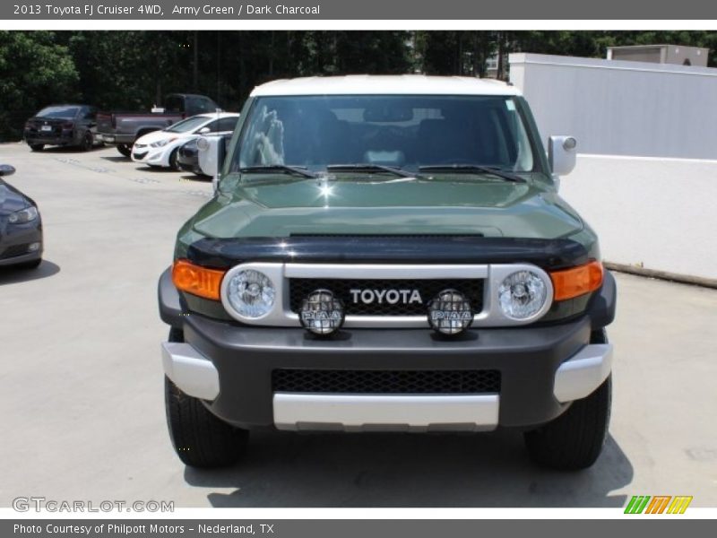 Army Green / Dark Charcoal 2013 Toyota FJ Cruiser 4WD