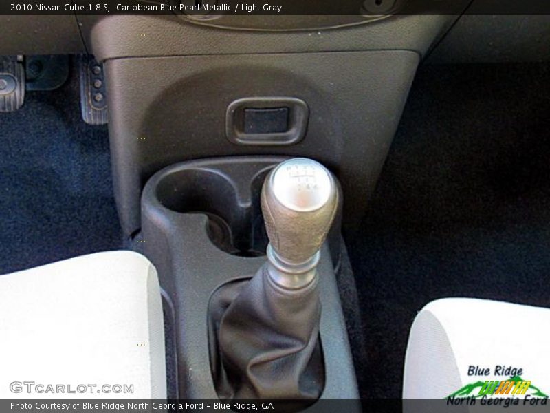 Caribbean Blue Pearl Metallic / Light Gray 2010 Nissan Cube 1.8 S