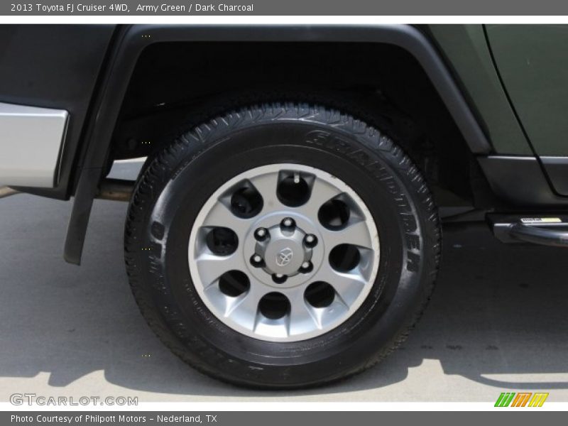 Army Green / Dark Charcoal 2013 Toyota FJ Cruiser 4WD