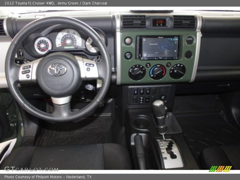 Army Green / Dark Charcoal 2013 Toyota FJ Cruiser 4WD