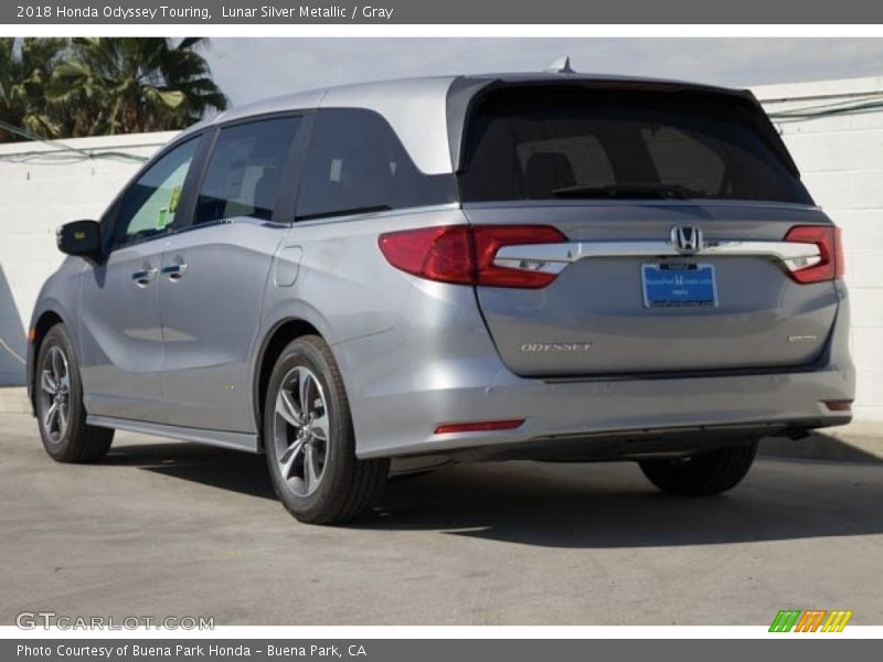 Lunar Silver Metallic / Gray 2018 Honda Odyssey Touring