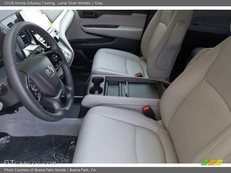 Lunar Silver Metallic / Gray 2018 Honda Odyssey Touring