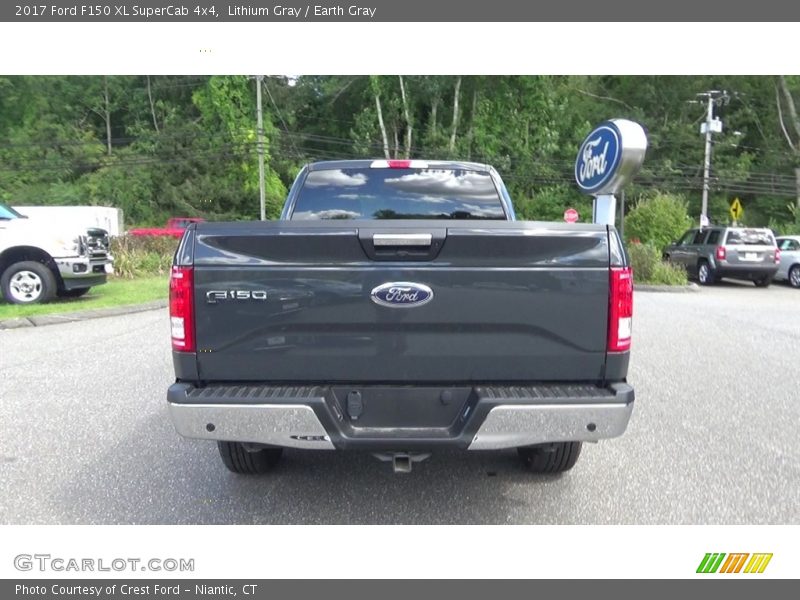 Lithium Gray / Earth Gray 2017 Ford F150 XL SuperCab 4x4