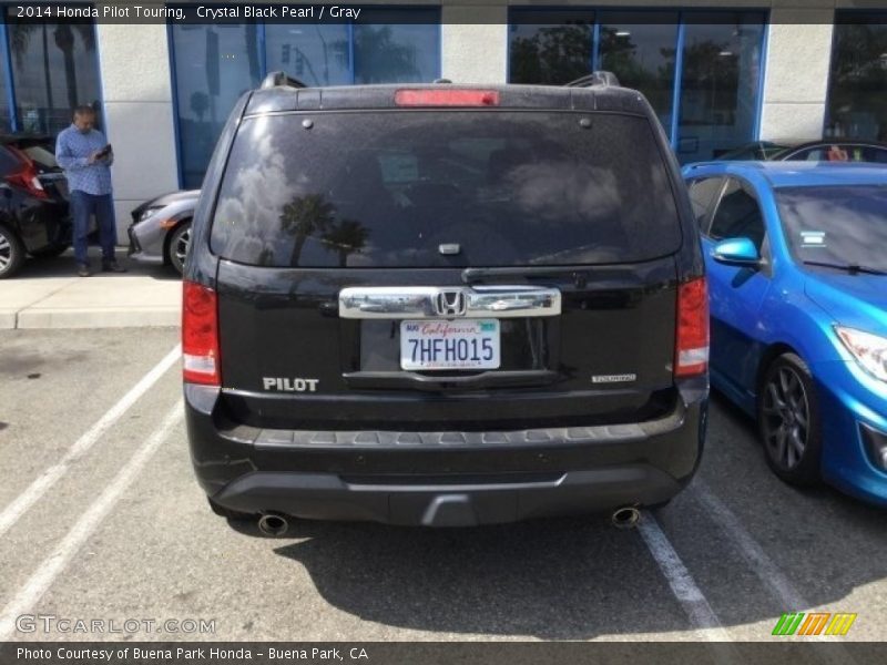 Crystal Black Pearl / Gray 2014 Honda Pilot Touring