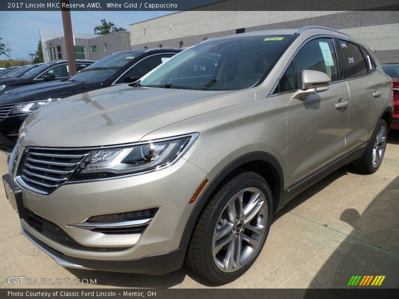 White Gold / Cappuccino 2017 Lincoln MKC Reserve AWD