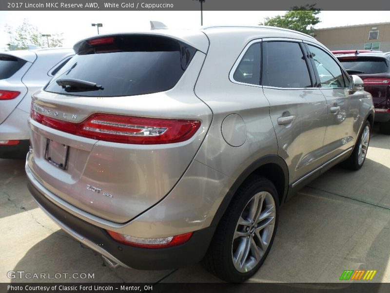 White Gold / Cappuccino 2017 Lincoln MKC Reserve AWD