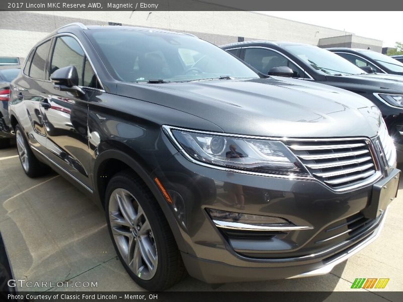 Magnetic / Ebony 2017 Lincoln MKC Reserve AWD