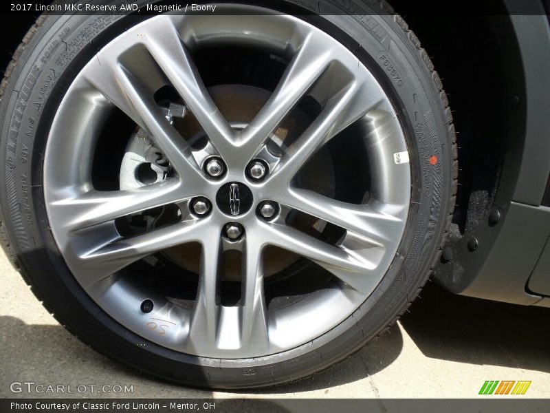Magnetic / Ebony 2017 Lincoln MKC Reserve AWD