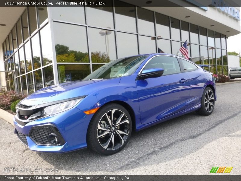 Front 3/4 View of 2017 Civic Si Coupe