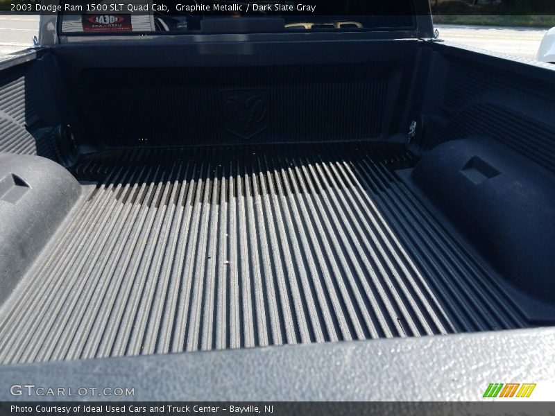 Graphite Metallic / Dark Slate Gray 2003 Dodge Ram 1500 SLT Quad Cab