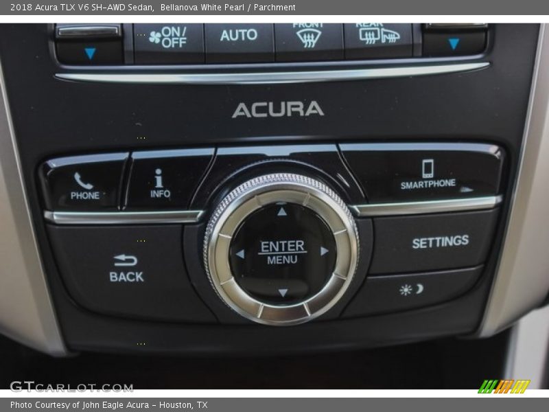 Bellanova White Pearl / Parchment 2018 Acura TLX V6 SH-AWD Sedan