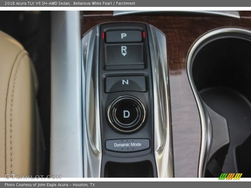 Bellanova White Pearl / Parchment 2018 Acura TLX V6 SH-AWD Sedan
