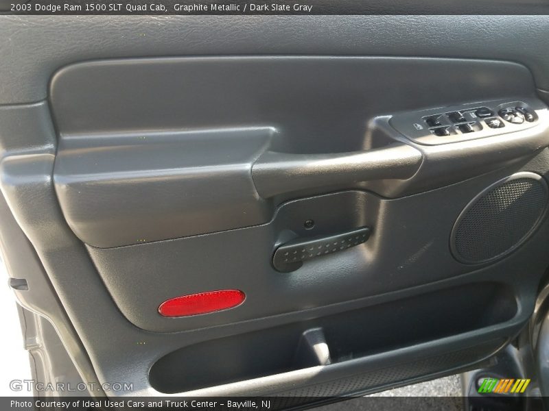Graphite Metallic / Dark Slate Gray 2003 Dodge Ram 1500 SLT Quad Cab