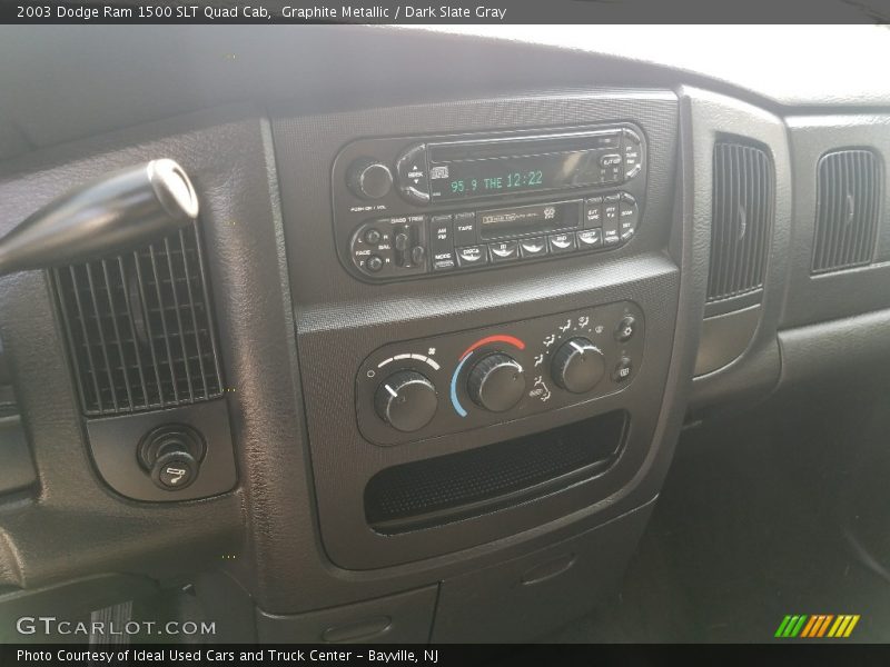 Graphite Metallic / Dark Slate Gray 2003 Dodge Ram 1500 SLT Quad Cab