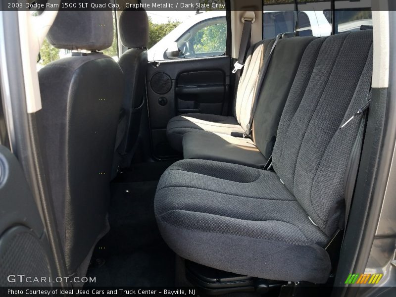 Graphite Metallic / Dark Slate Gray 2003 Dodge Ram 1500 SLT Quad Cab