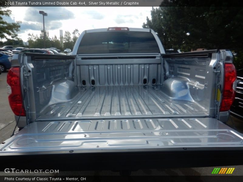 Silver Sky Metallic / Graphite 2018 Toyota Tundra Limited Double Cab 4x4