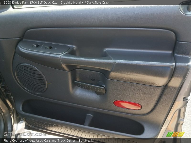Graphite Metallic / Dark Slate Gray 2003 Dodge Ram 1500 SLT Quad Cab