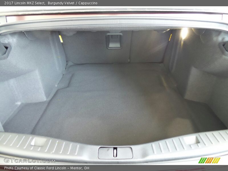 Burgundy Velvet / Cappuccino 2017 Lincoln MKZ Select