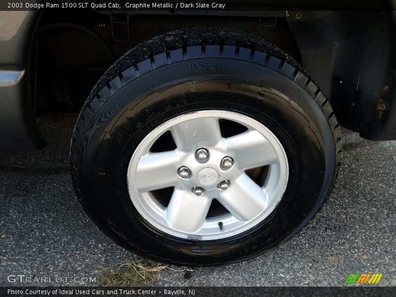 Graphite Metallic / Dark Slate Gray 2003 Dodge Ram 1500 SLT Quad Cab