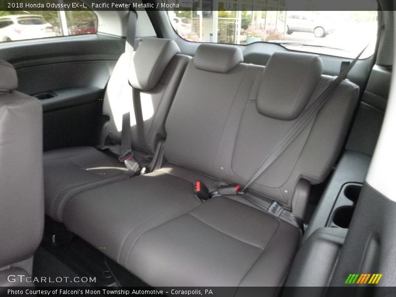 Pacific Pewter Metallic / Mocha 2018 Honda Odyssey EX-L