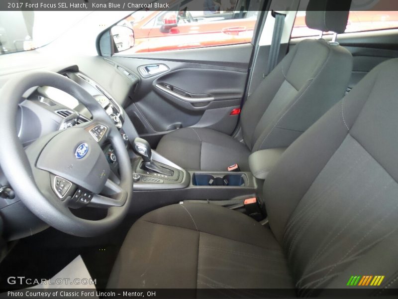 Kona Blue / Charcoal Black 2017 Ford Focus SEL Hatch