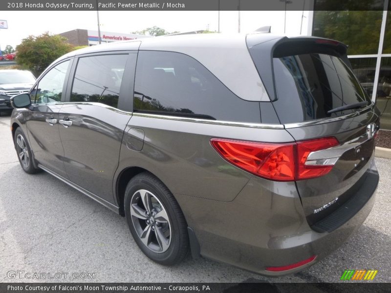 Pacific Pewter Metallic / Mocha 2018 Honda Odyssey Touring