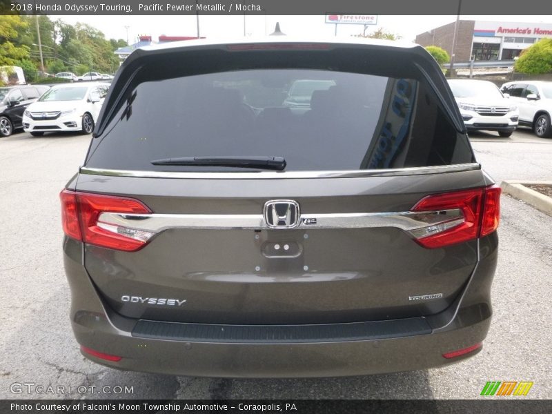 Pacific Pewter Metallic / Mocha 2018 Honda Odyssey Touring