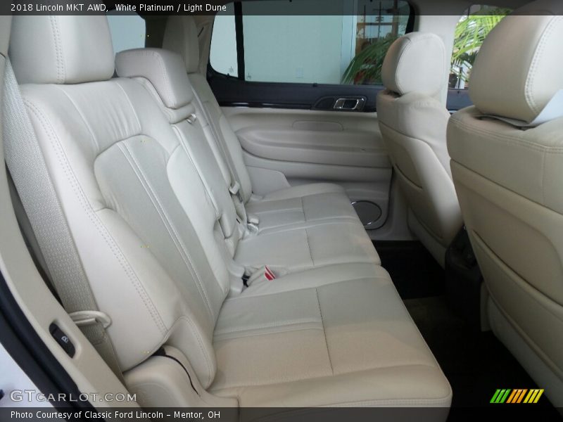 Rear Seat of 2018 MKT AWD