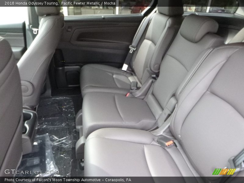 Pacific Pewter Metallic / Mocha 2018 Honda Odyssey Touring